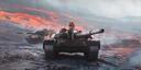 Discovery splash banner for World of Tanks: HEAT Discord server