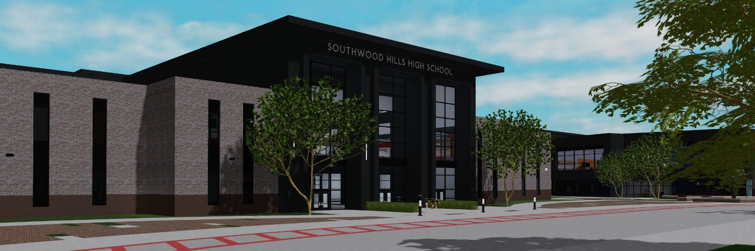 Discovery splash banner for Southwood Hills High School Discord server