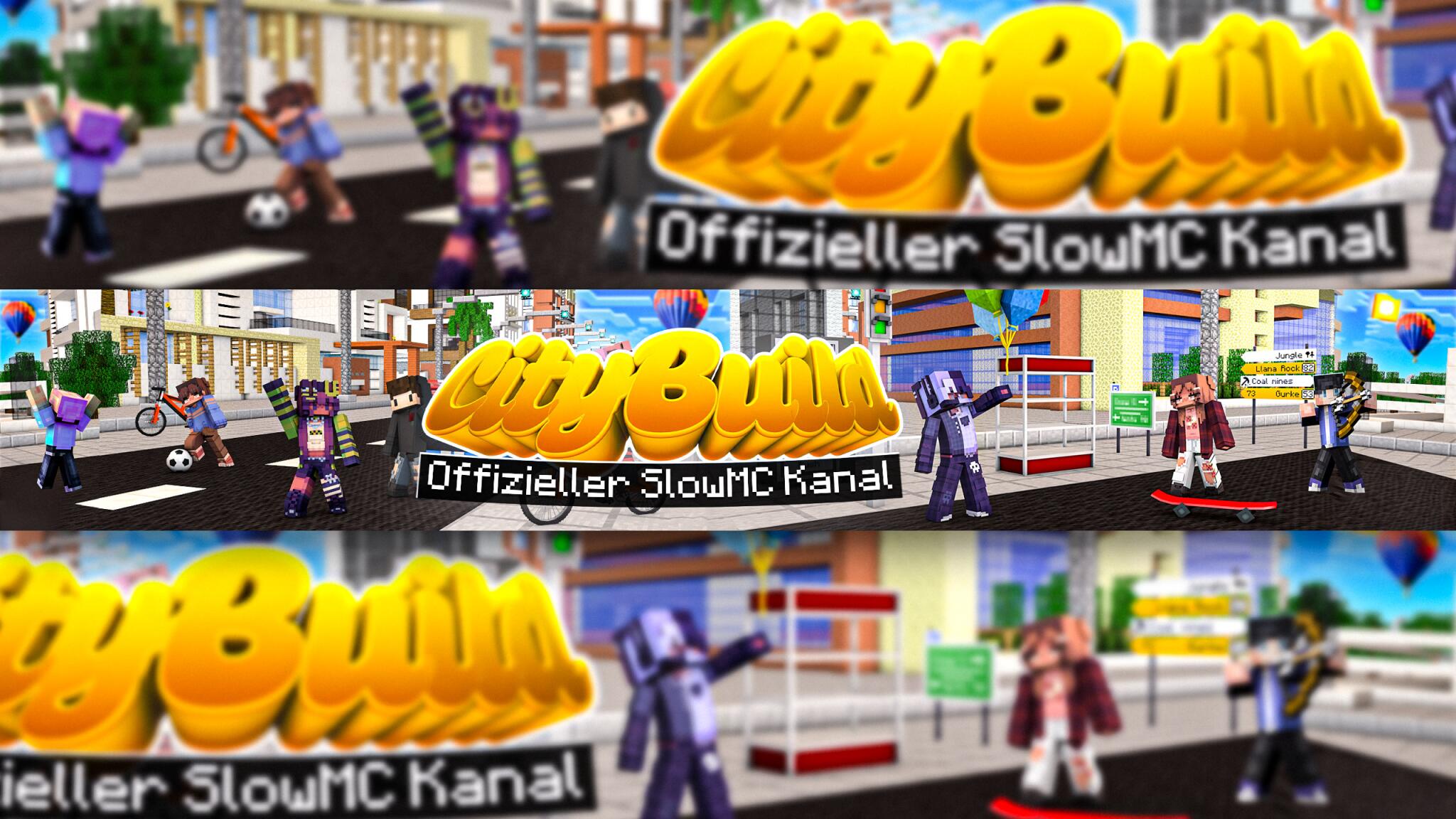 Discovery splash banner for SLOWMC Discord server