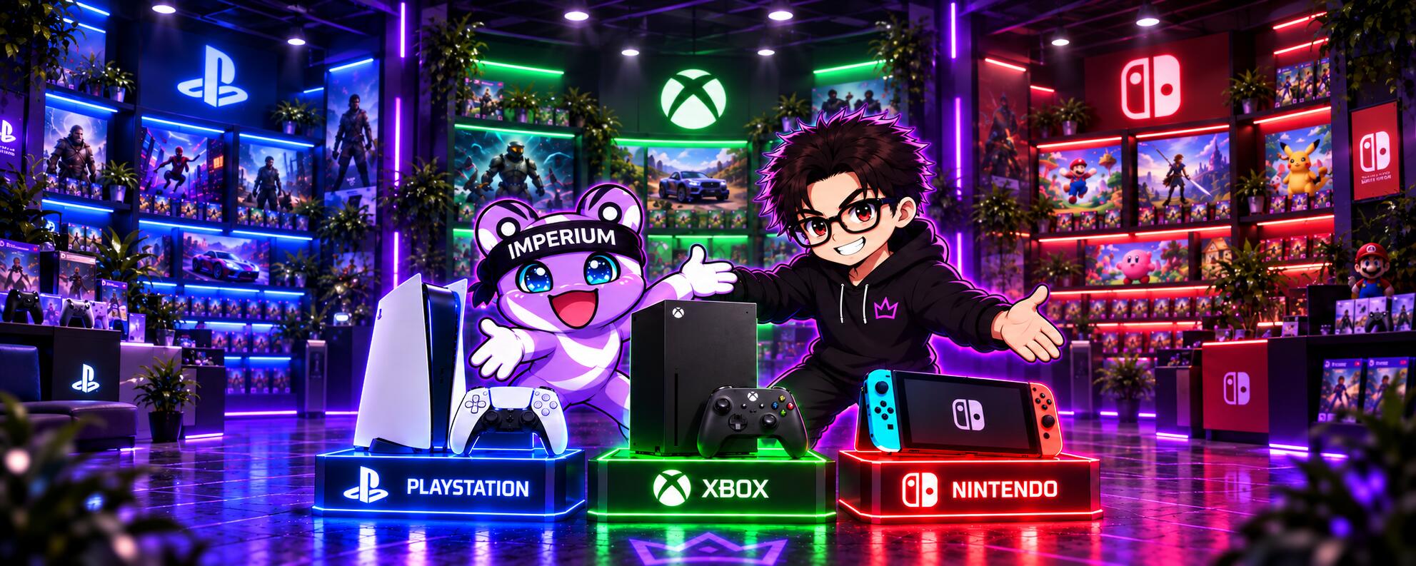 Discovery splash banner for Imperium™ • ZibiCom Discord server