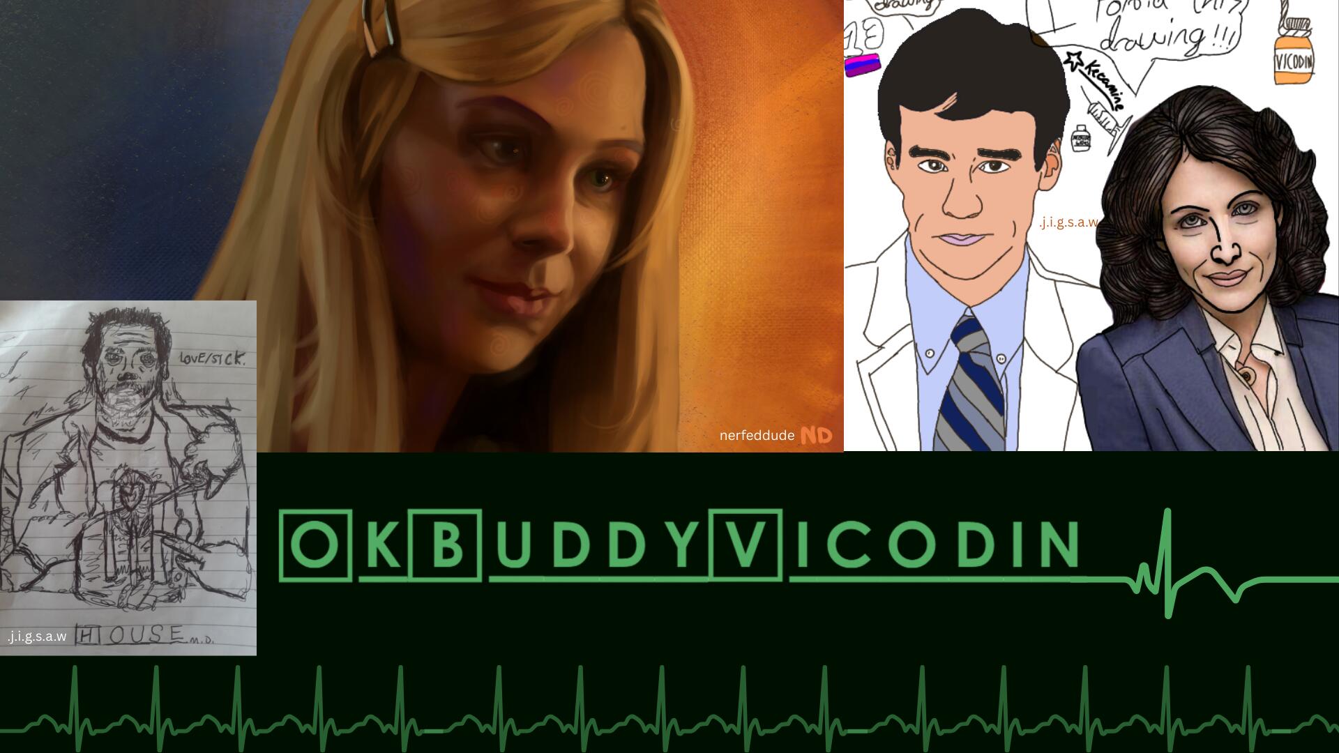 Discovery splash banner for okbuddyvicodin Discord server