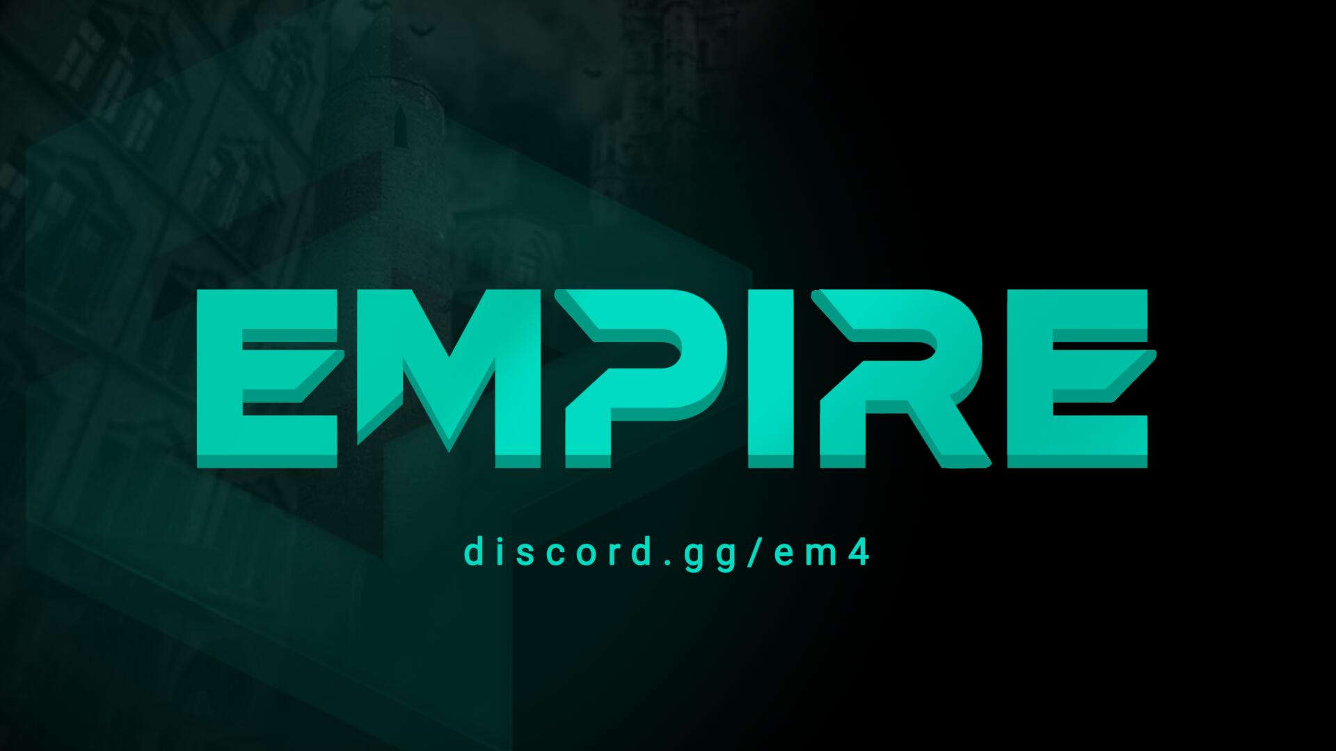 Discovery splash banner for Empire Discord server