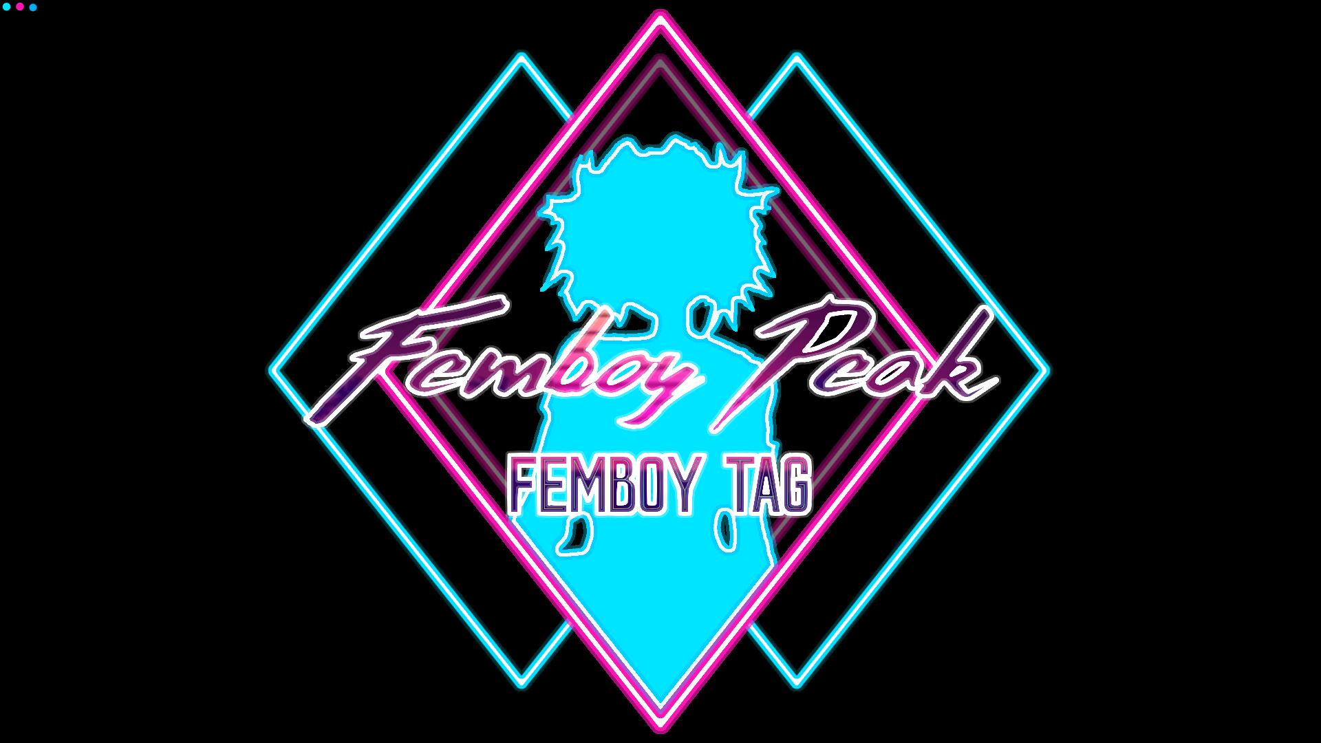 Discovery splash banner for 🔵 Femboy Peak 🔵 (Blue Femboy Tag) Discord server