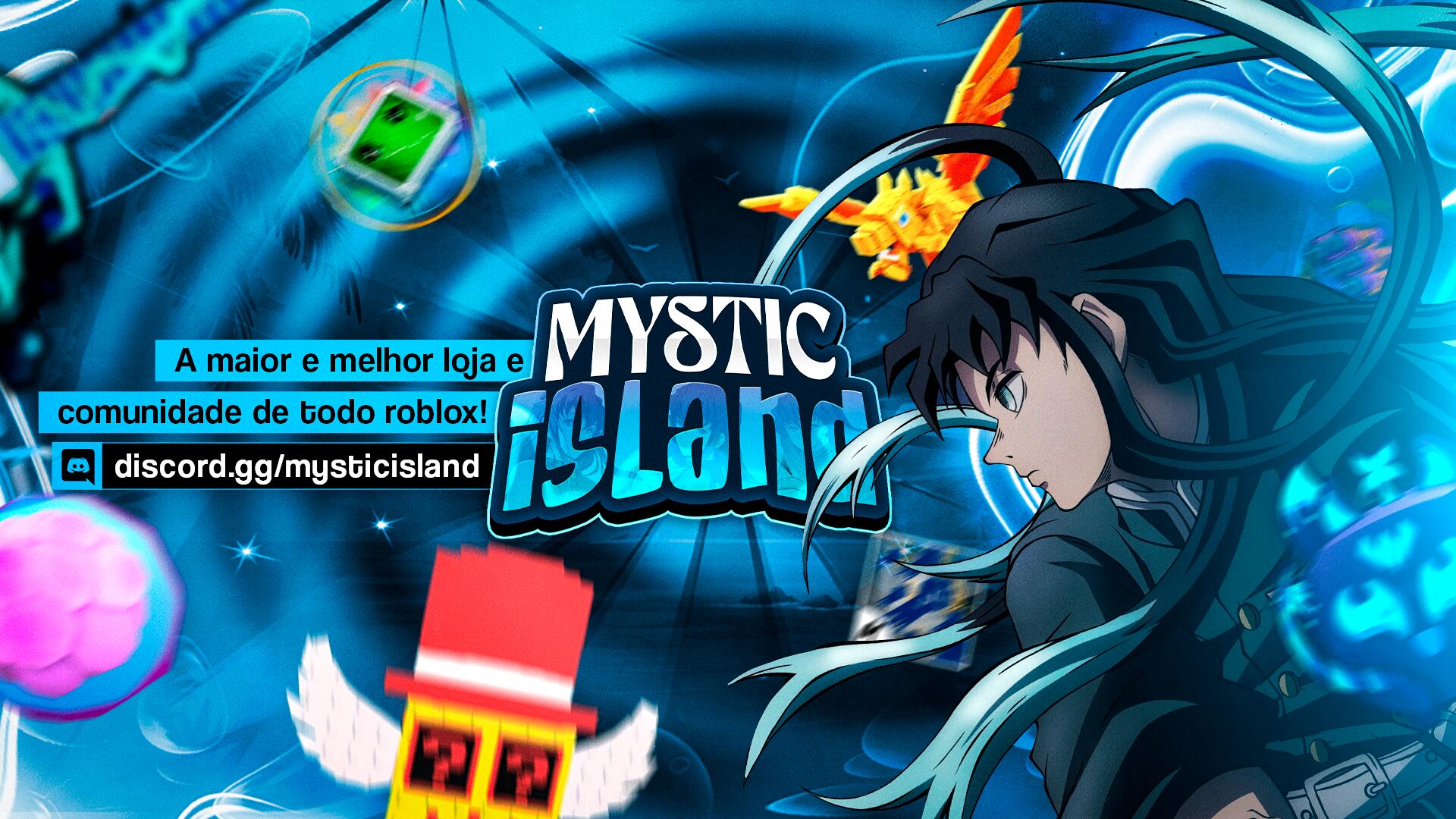 Discovery splash banner for Mystic Island © Discord server
