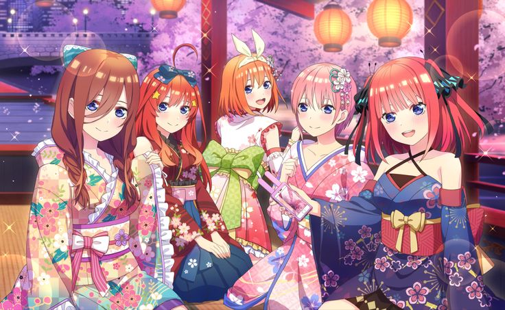 Discovery splash banner for The Quintessential Quintuplets Fan Server Discord server