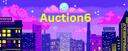 Discovery splash banner for Auction6 Discord server