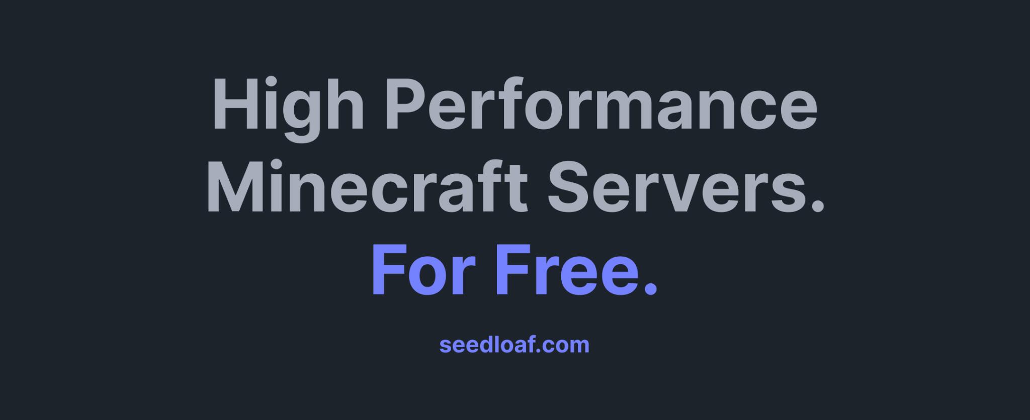 Discovery splash banner for Seedloaf Discord server