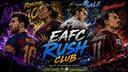Discovery splash banner for ⚽ EA FC 27 Rush Community (UT, Clubs, The Grounds) Discord server