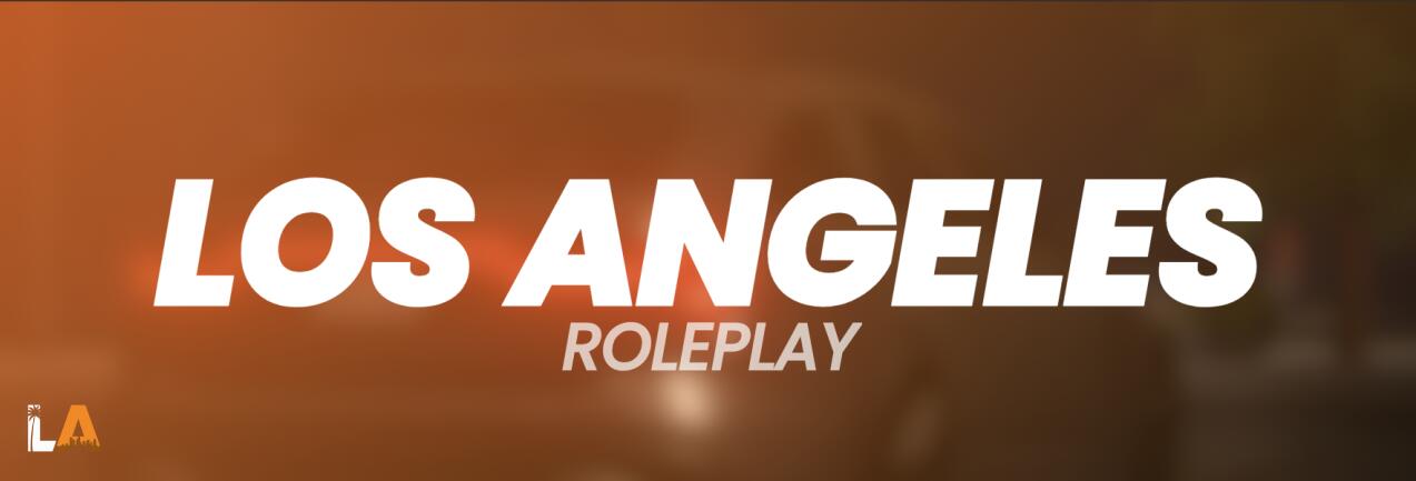 Discovery splash banner for Los Angeles Roleplay Discord server