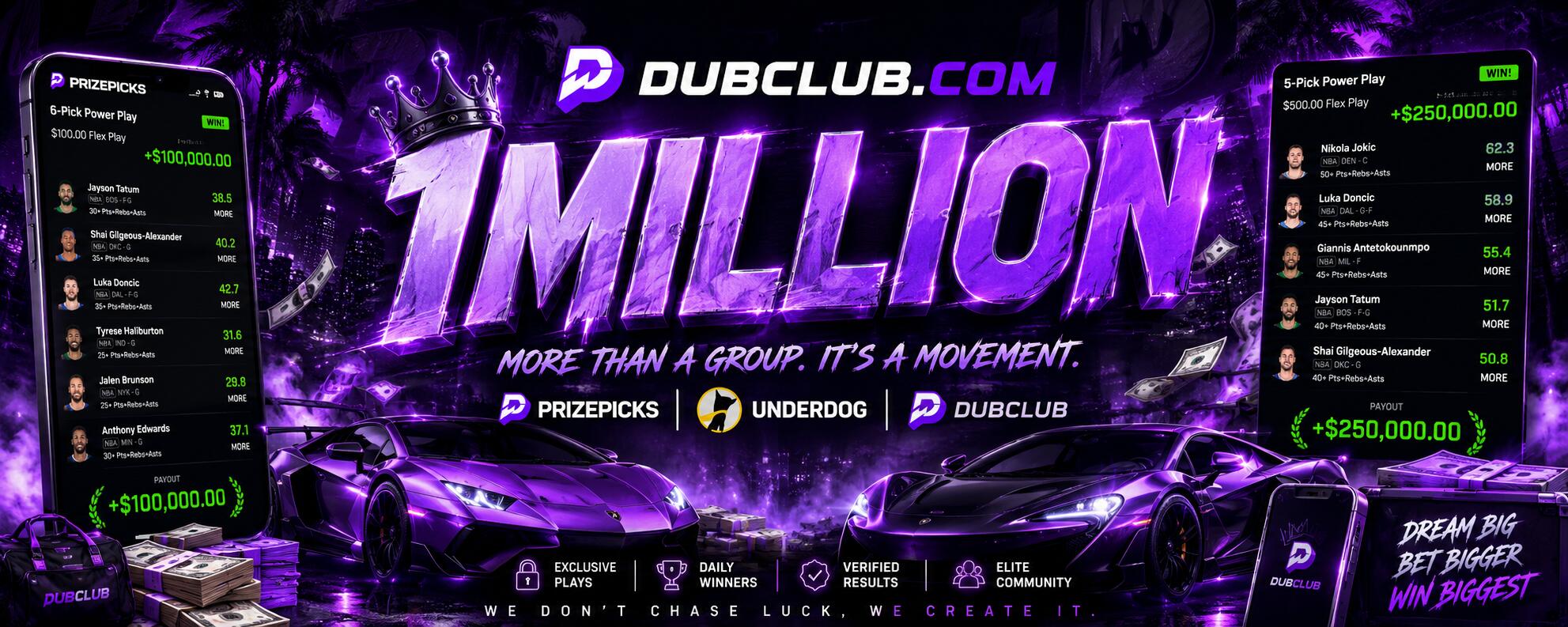 Discovery splash banner for 1Million Community V2 Discord server