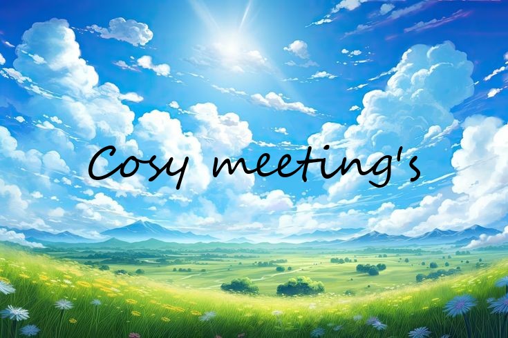 Discovery splash banner for ☕ Cosy meeting's Discord server