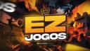 Discovery splash banner for EZ JOGOS Discord server