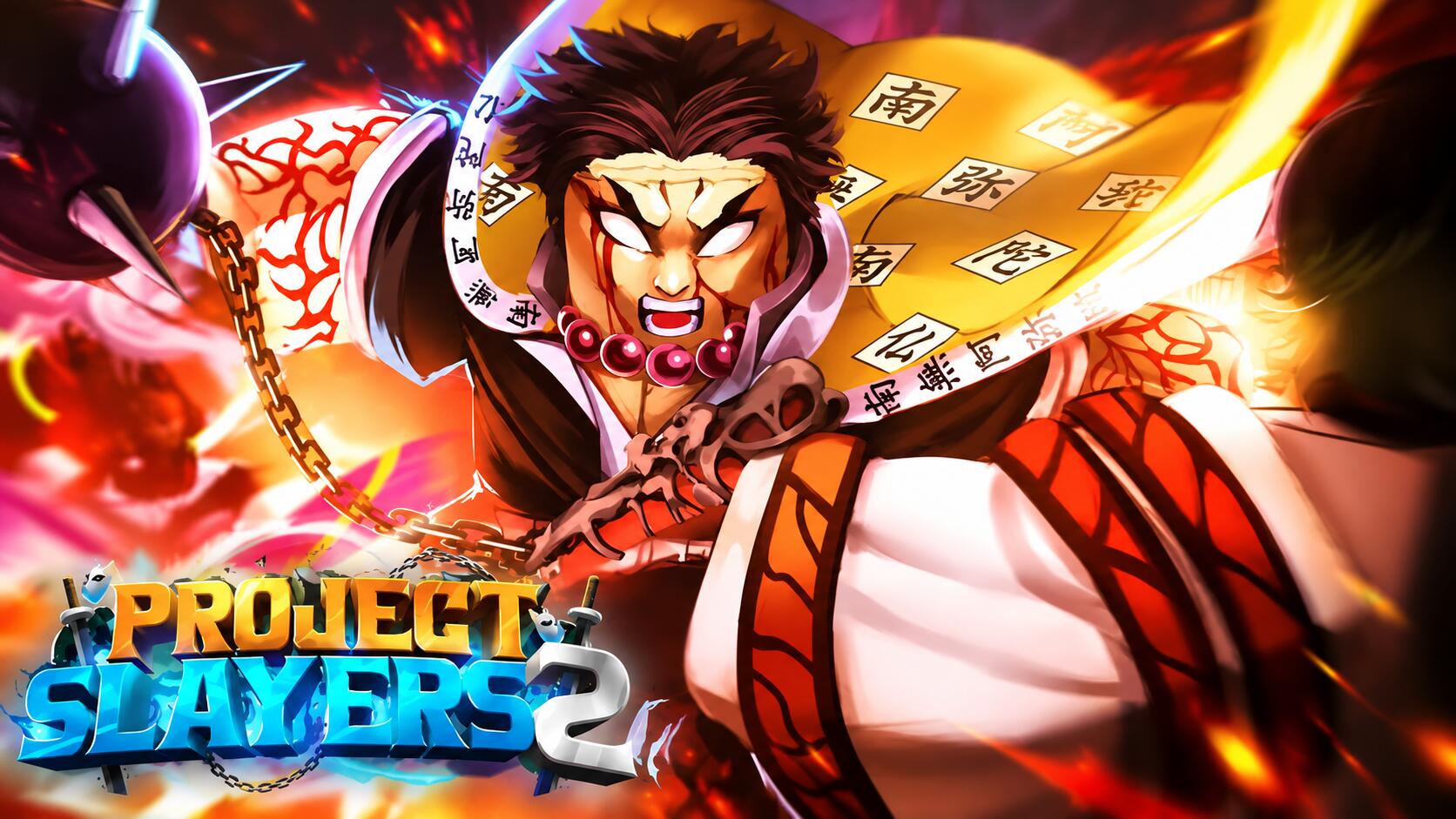 Discovery splash banner for Project Slayers 2 | Codes & Leaks & Updates & Guides Discord server