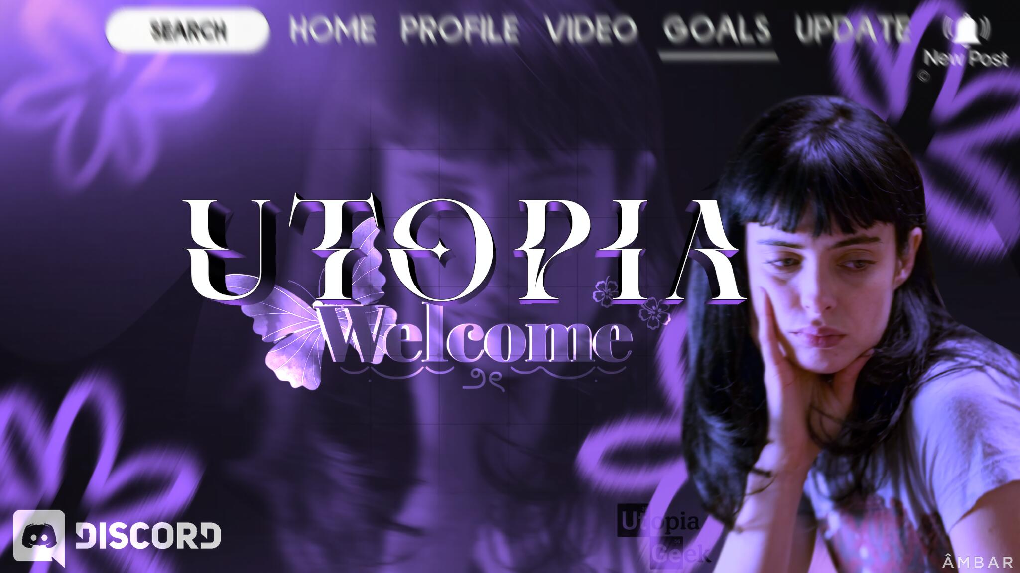 Discovery splash banner for 𝝑 𝑼𝒕𝒐𝒑𝒊𝒂 ৎ Discord server