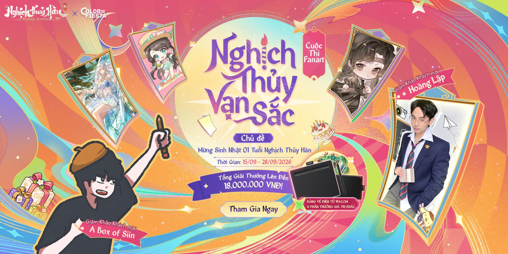 Discovery splash banner for Nghịch Thủy Hàn VNG Discord server