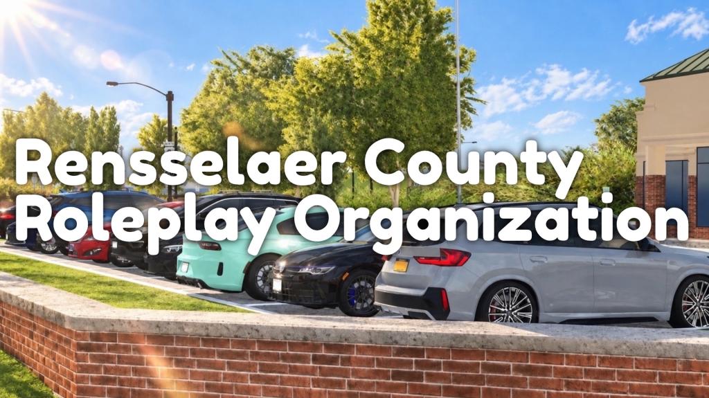Discovery splash banner for 🧊 Rensselaer County Roleplay Organization Discord server