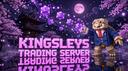 Discovery splash banner for Kingsley's Trading Server Discord server