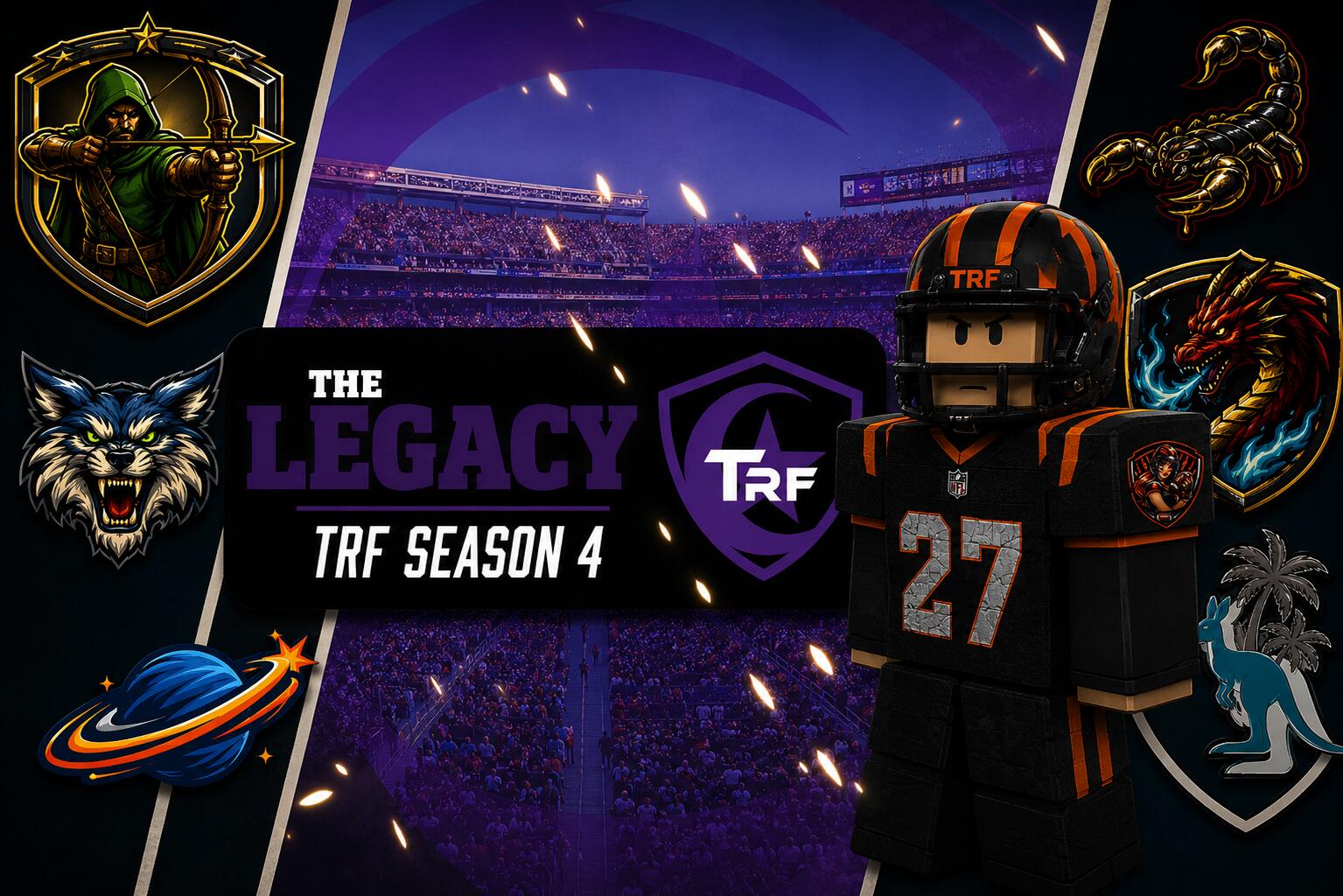 Discovery splash banner for TRF | S5 | Elite 8 Discord server