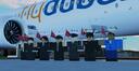 Discovery splash banner for Flydubai Discord server