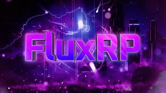Discovery splash banner for FluxRP | Semi-WL Discord server