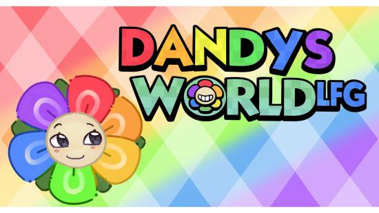 Discovery splash banner for Dandy's World LFG Discord server