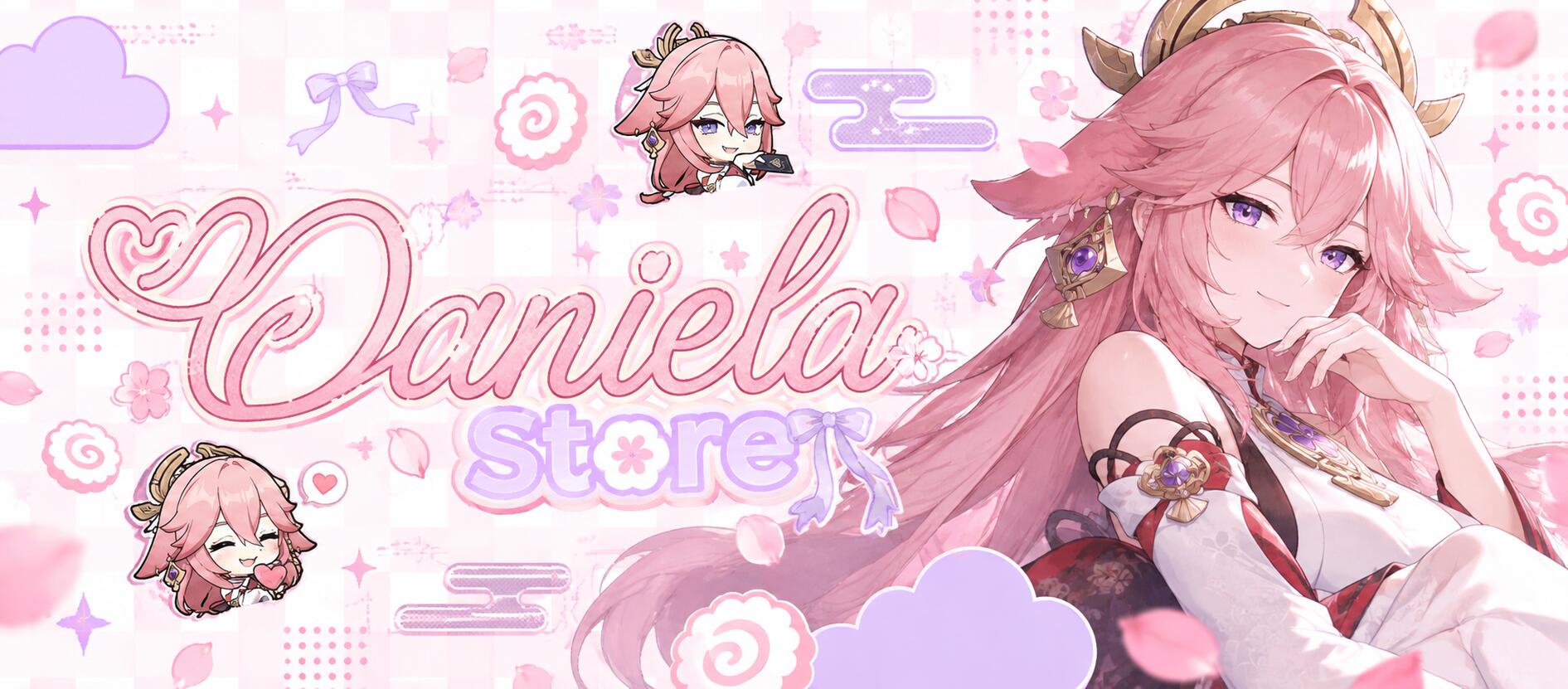 Discovery splash banner for Daniela Store Discord server