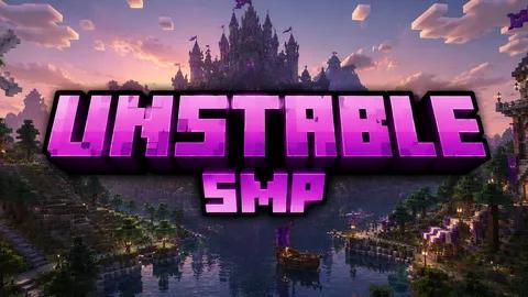 Discovery splash banner for UnstableSMP Events Official Discord server