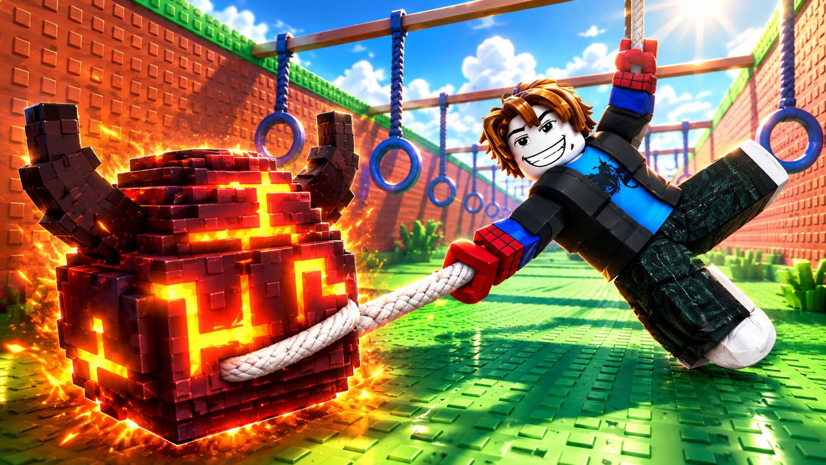 Discovery splash banner for Swing For Eggs Official ! Discord server
