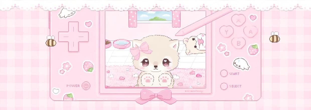 Discovery splash banner for 𐔌 puppy .ᐟ.੭ Discord server