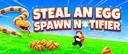 Discovery splash banner for Steal An Egg | Notifier Discord server
