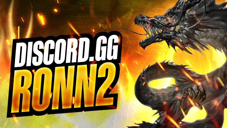 Discovery splash banner for Ronn Discord server