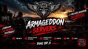Discovery splash banner for Armageddon Servers Discord server