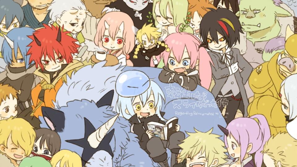Discovery splash banner for Tensei Slime Discord server