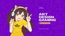 Discovery splash banner for SNS Club - Art, Design & Gaming (by AGFX) Discord server