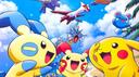 Discovery splash banner for PokéOne - Play Pokémon Together Discord server
