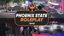 Discovery splash banner for Phoenix State Roleplay Discord server