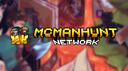 Discovery splash banner for MCManhunt Network Discord server
