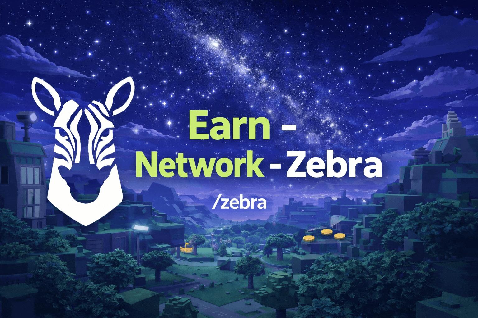 Discovery splash banner for Money - Earn / Zebra Discord server