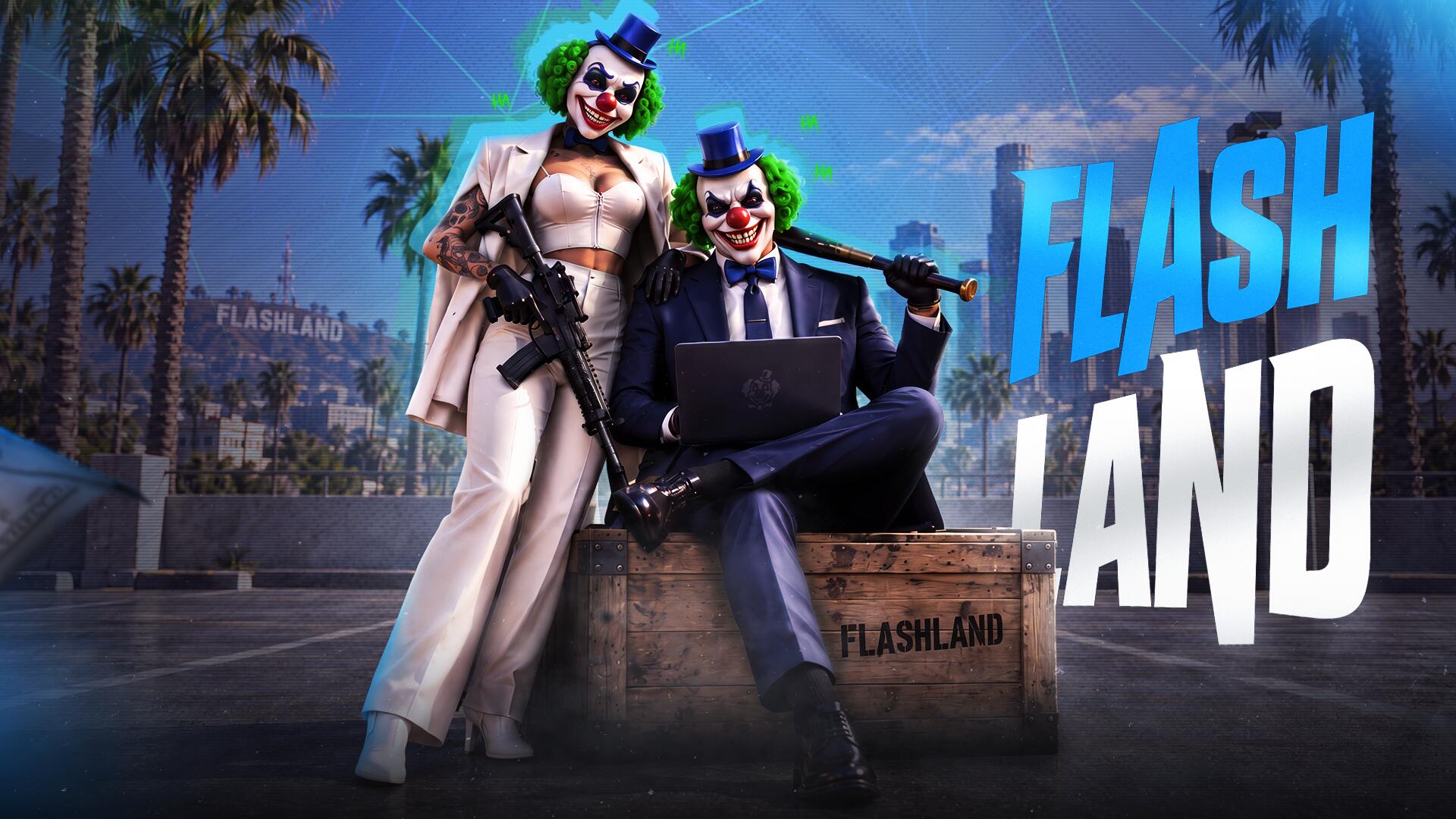 Discovery splash banner for FlashLand FA - Mentalité WL Discord server