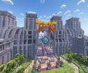 Discovery splash banner for TrappedMC | Classic Prison Discord server