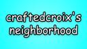 Discovery splash banner for CraftedCroix’s Neighborhood Discord server