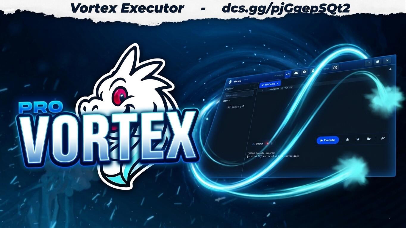 Discovery splash banner for Vortex Discord server