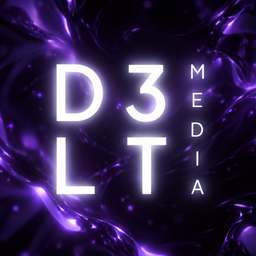 Discovery icon for D3LTA MEDIA .gg/d3lta Discord server